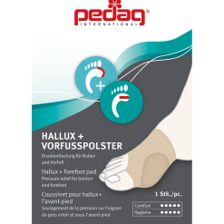 Pedag vaivaisenluunsuoja päkiäpehmusteella